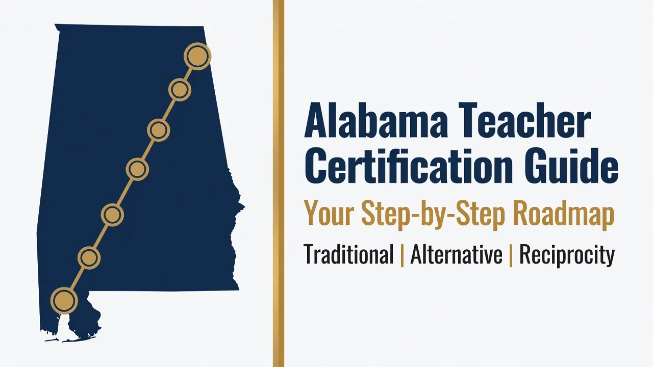 Alabama Teacher Certification — Six Routes, One Roadmap