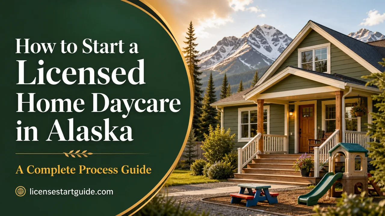 Alaska Home Daycare License — Start to First Enrollment
