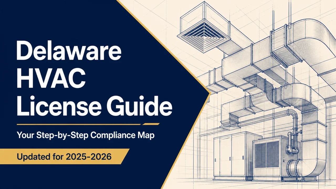 Delaware HVAC License Guide — Six Agencies, One Correct Sequence