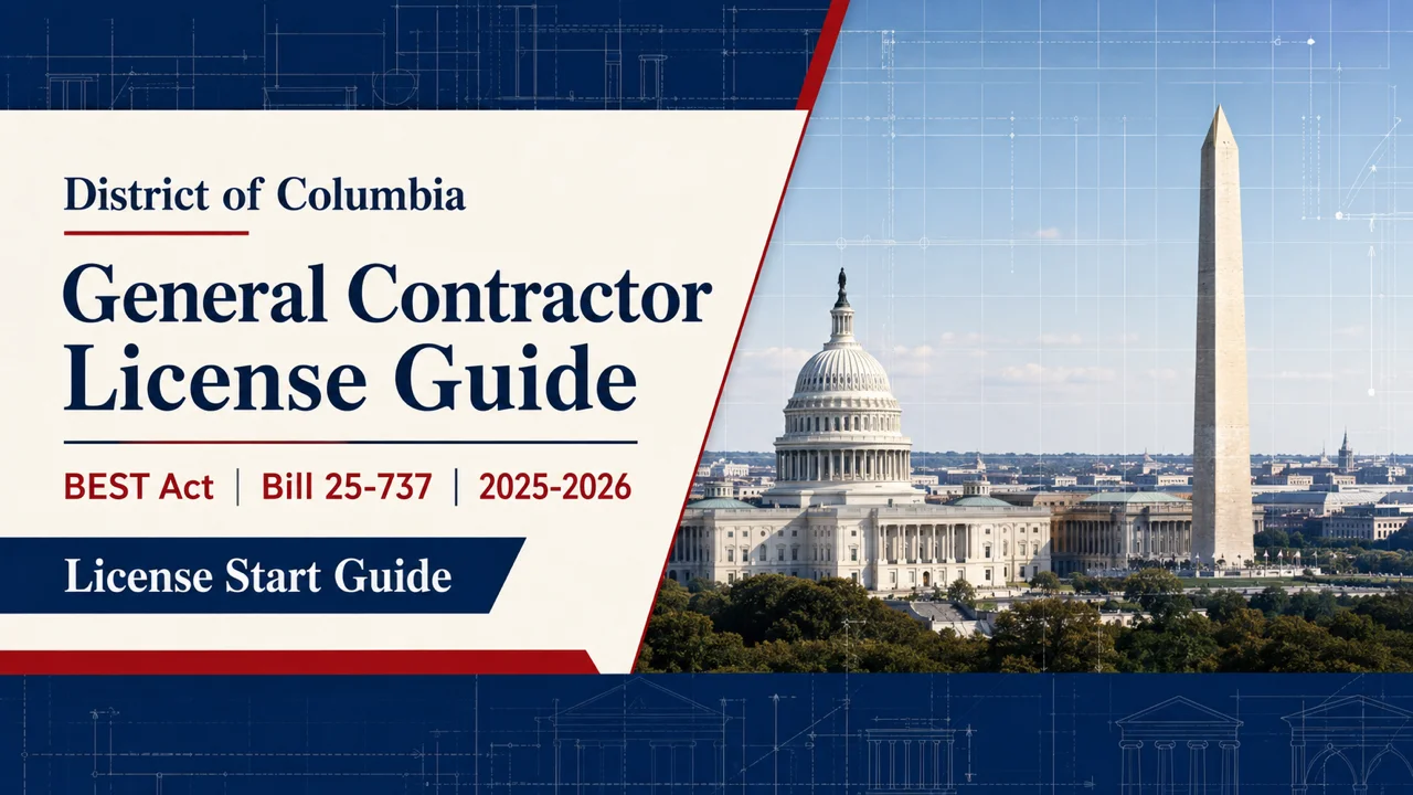 DC Contractor License — Navigate the Three-Agency Maze