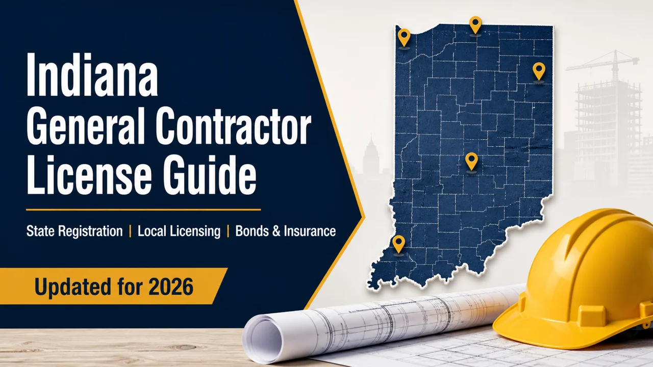 Indiana Contractor License — Navigate the County-by-County Maze