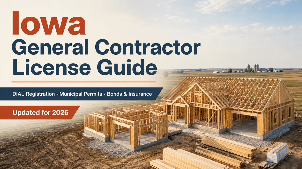 Iowa Contractor License — Decode the DIAL-to-City Permit Path