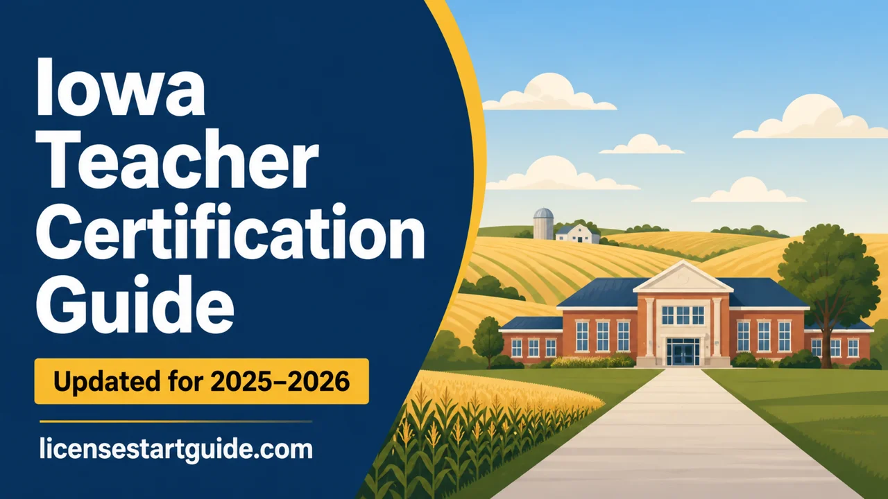 Iowa Teacher Certification — Five Pathways, One Timeline