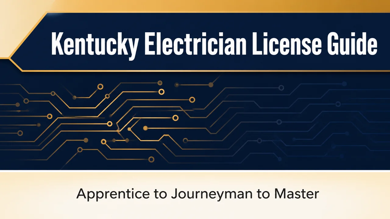 Kentucky Electrician License — Apprentice to Master Roadmap
