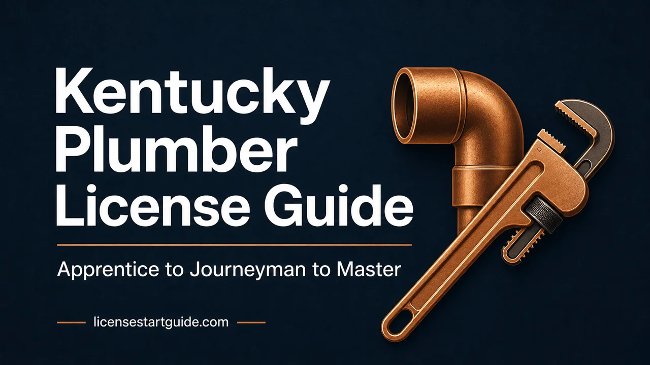 Kentucky Plumber License — Apprentice to Master
