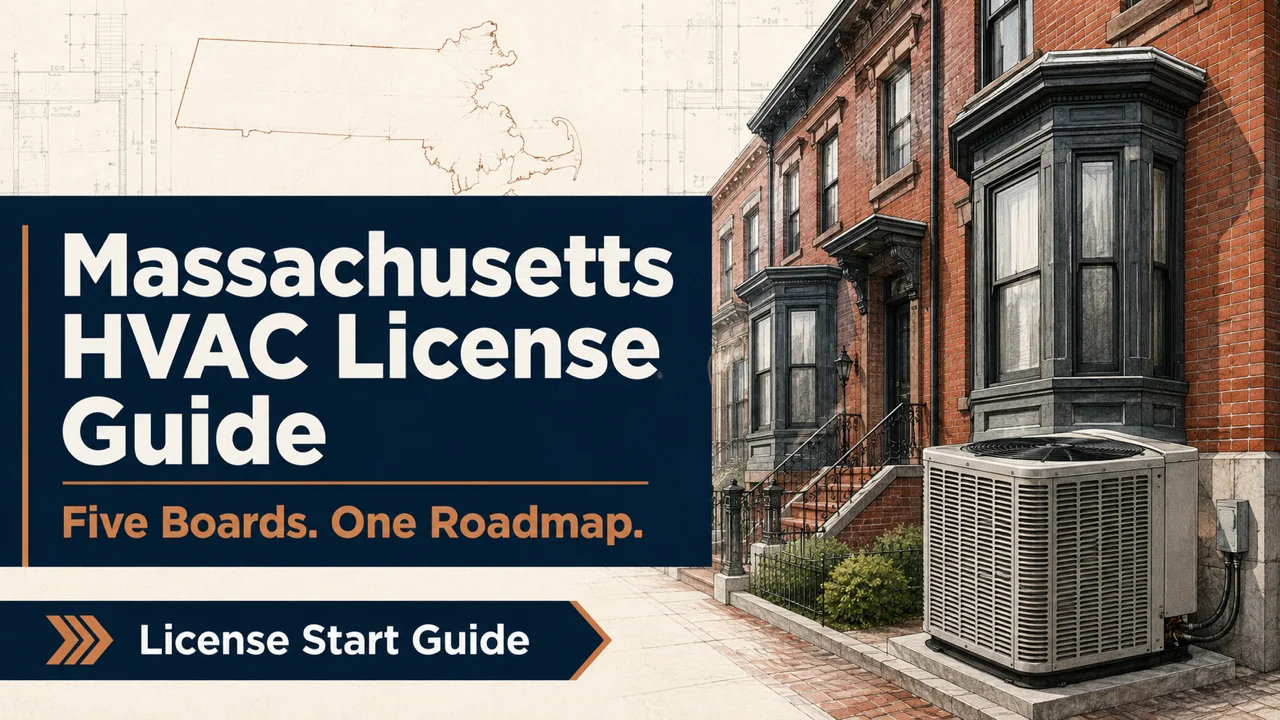 Massachusetts HVAC License Guide — Five Authorities, One Roadmap
