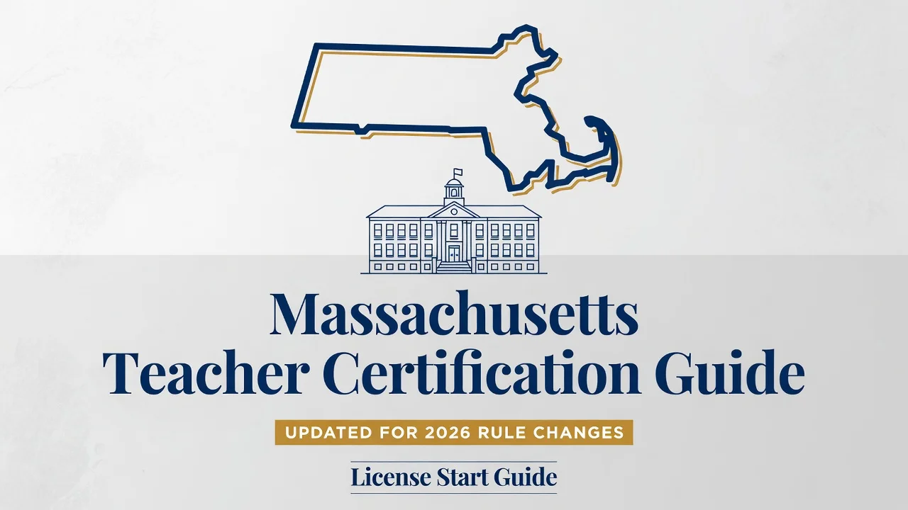 Massachusetts Teacher Certification — Your Route Map