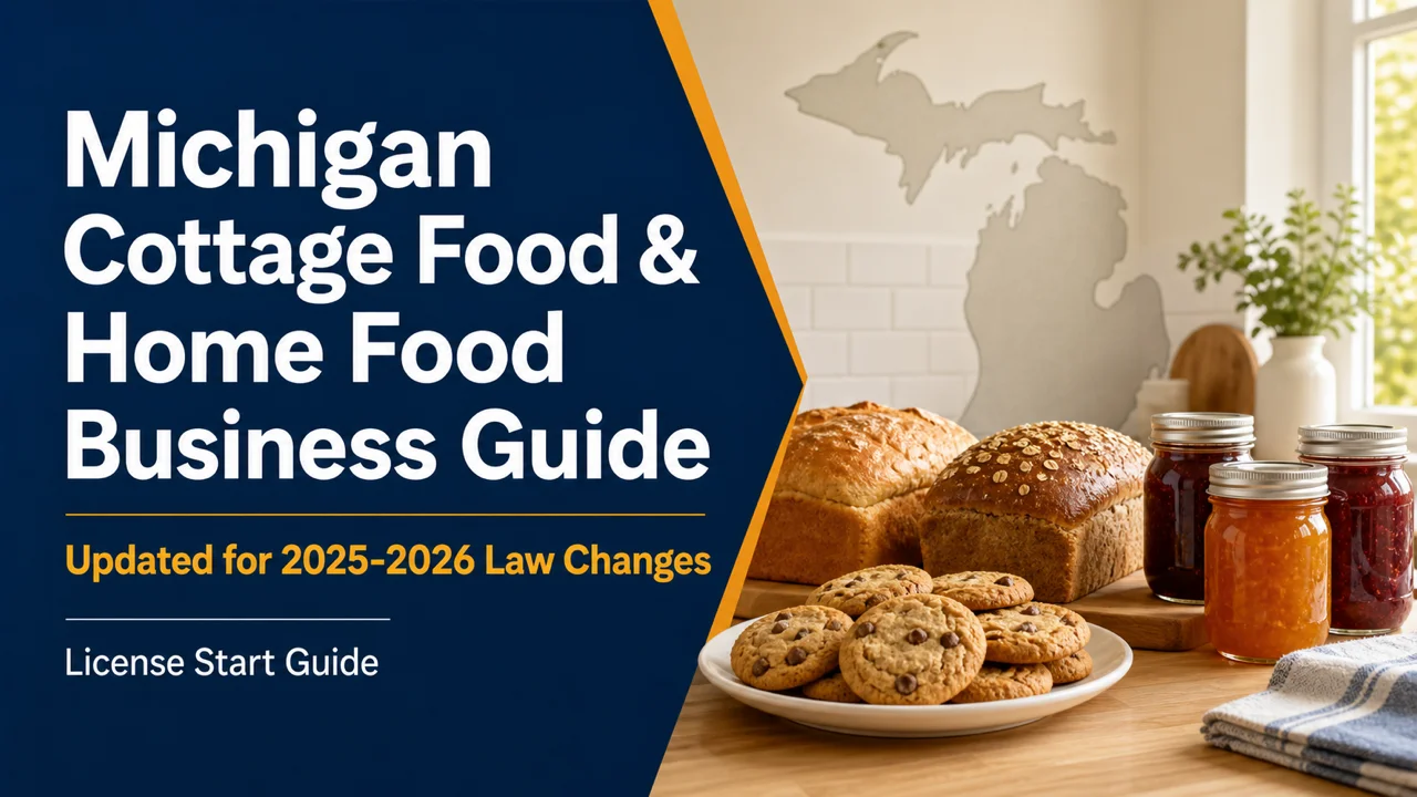 Michigan Home Food Business Guide — Cottage Food to Commercial