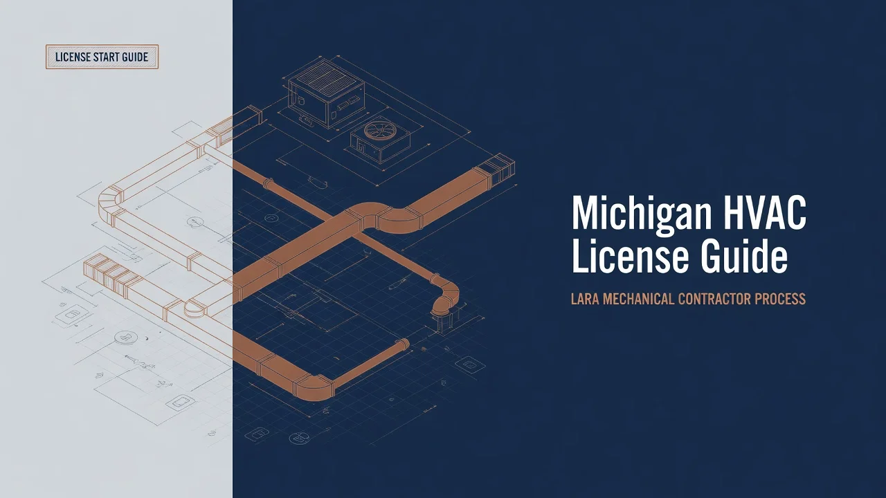 Michigan HVAC License Guide — Navigate LARA's Mechanical Contractor Process