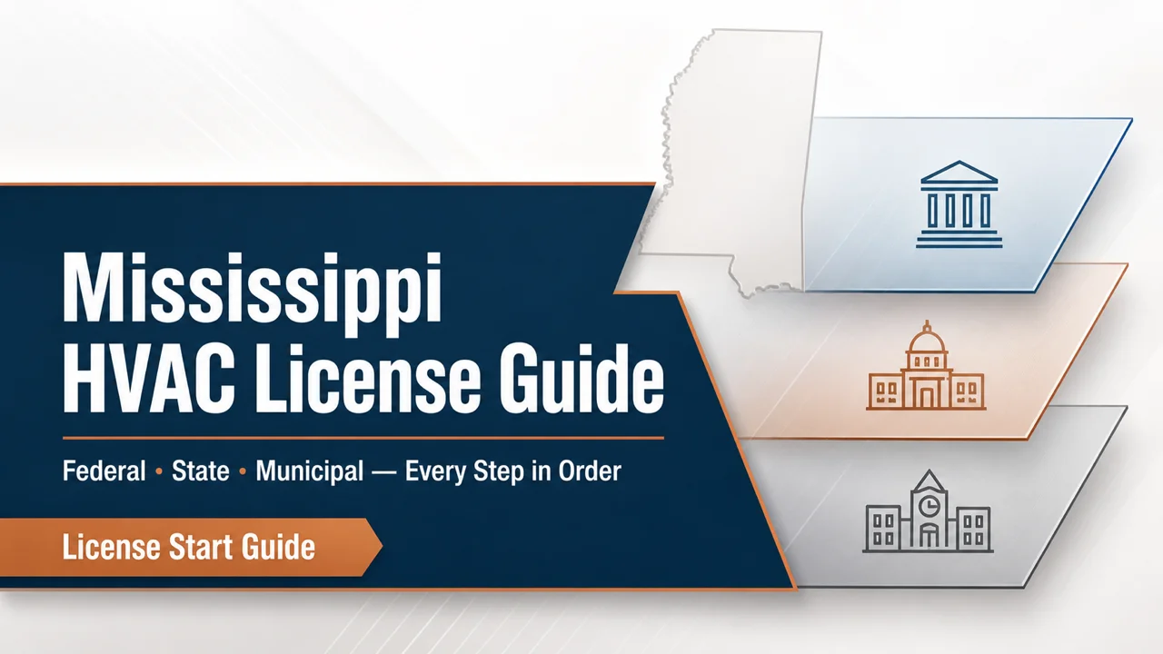 Mississippi HVAC License Guide — Navigate Three Layers of Compliance