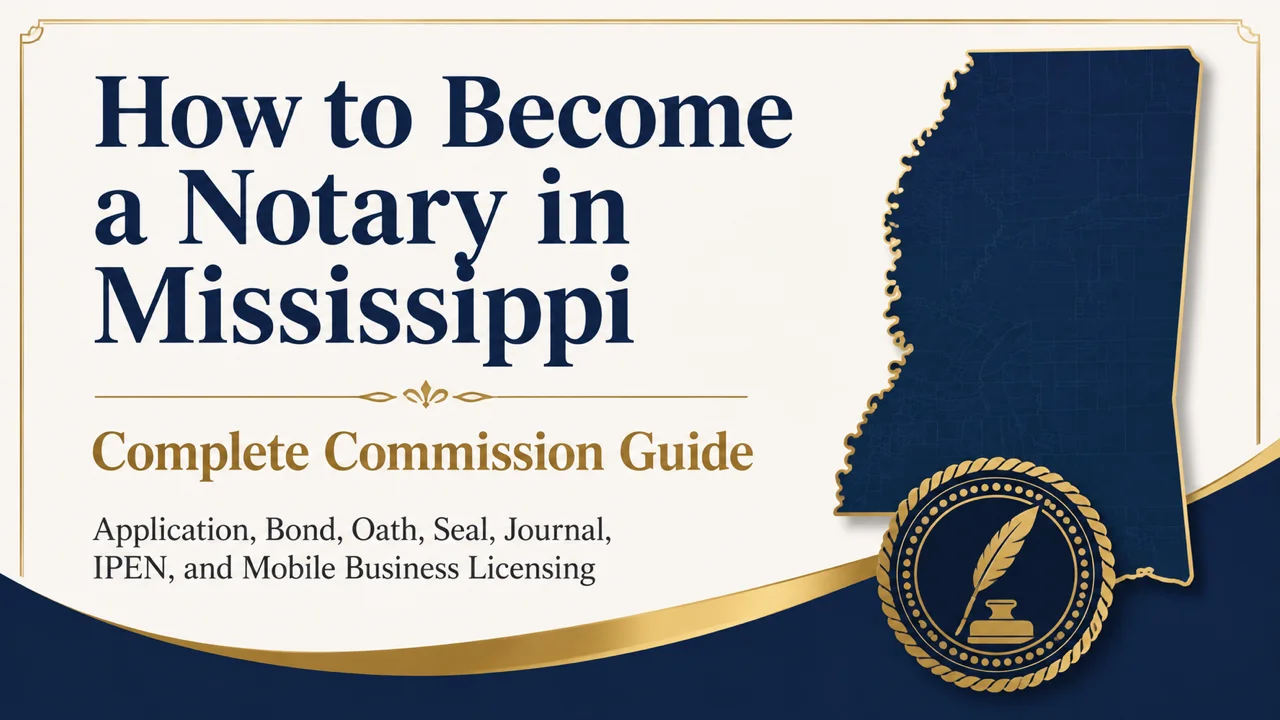 Mississippi Notary Commission — Your Step-by-Step Filing Guide