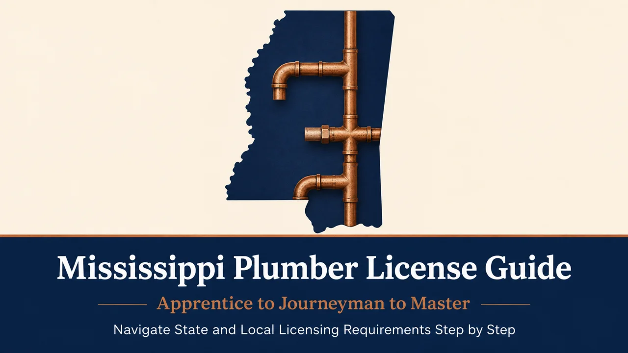 Mississippi Plumber License — Navigate State and Local Rules