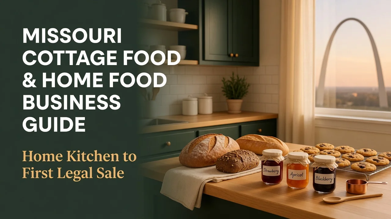 Missouri Food Business License — Home Kitchen to First Legal Sale
