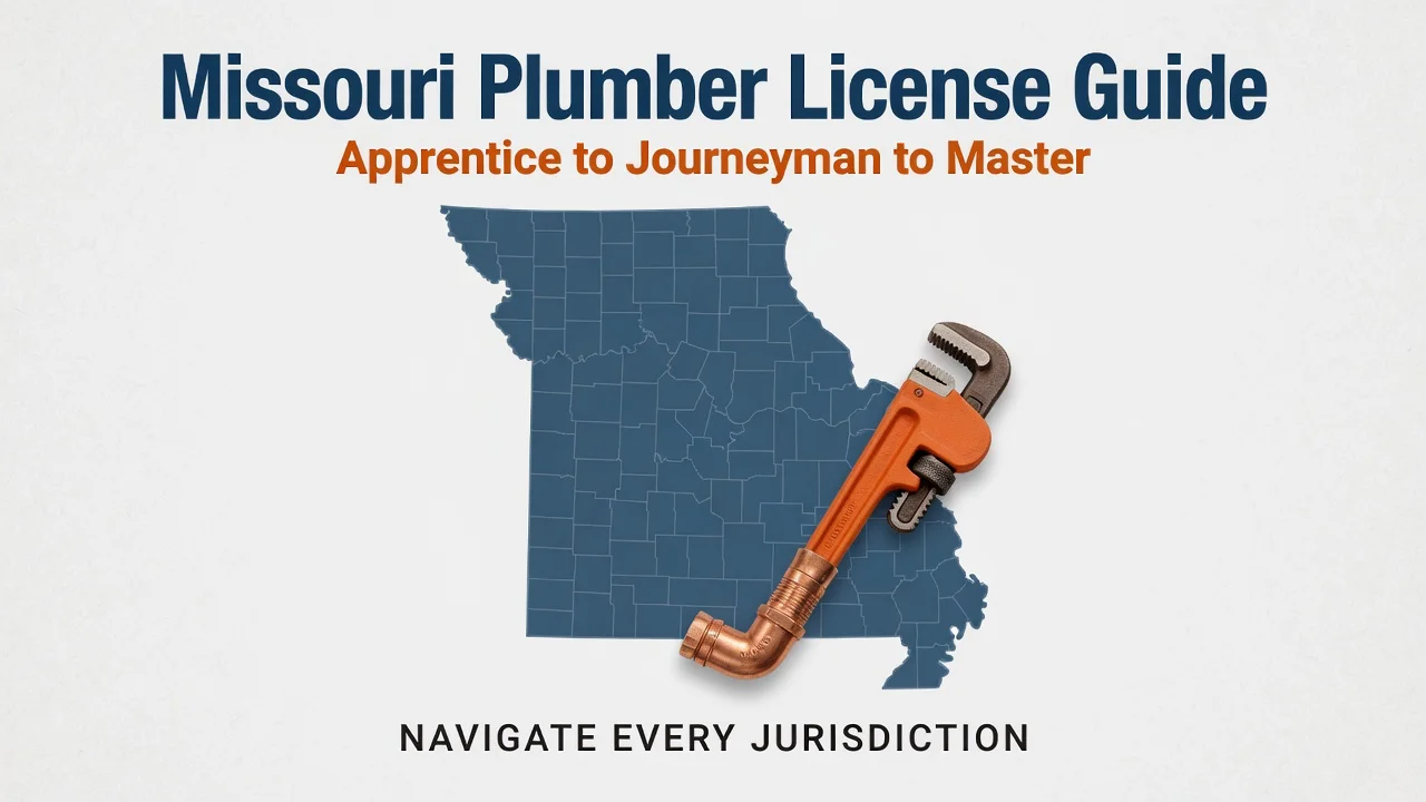Missouri Plumber License — Navigate Every Jurisdiction