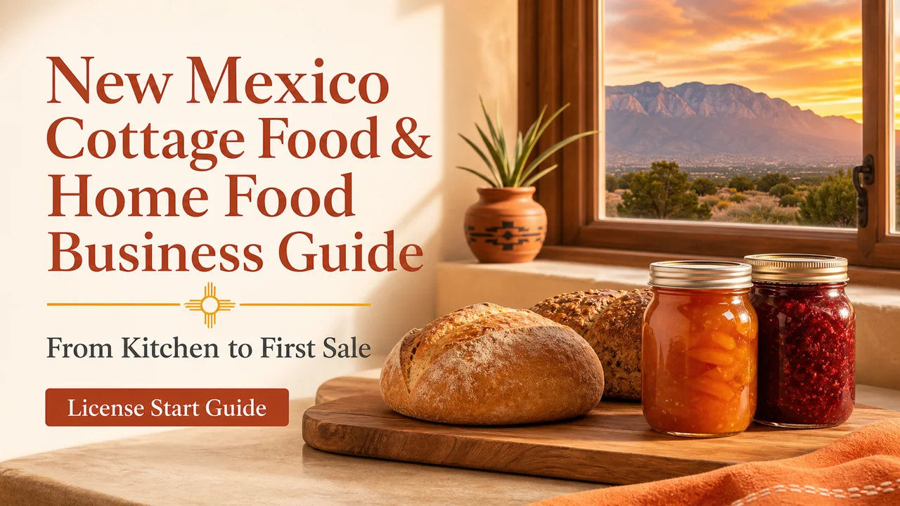 New Mexico Home Food Business Guide — Kitchen to First Sale