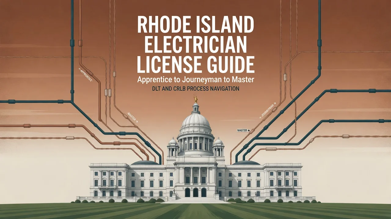 Rhode Island Electrician License — Apprentice to Contractor