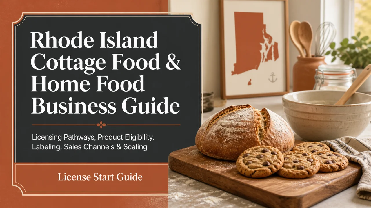 Rhode Island Home Food Business Guide — From Kitchen to Legal Sales