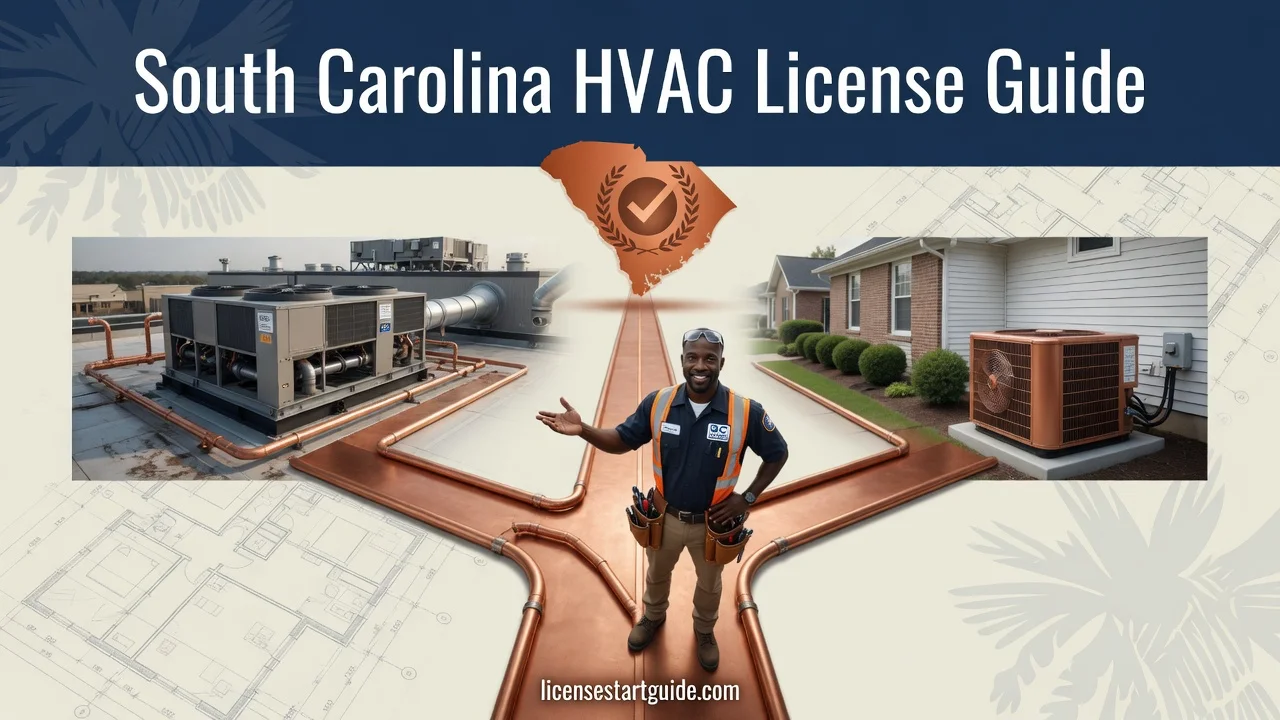 South Carolina HVAC License — Two Boards, One Clear Path