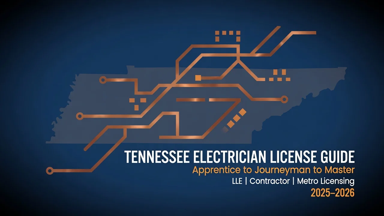 Tennessee Electrician License — LLE, Contractor, and Local Metro Paths