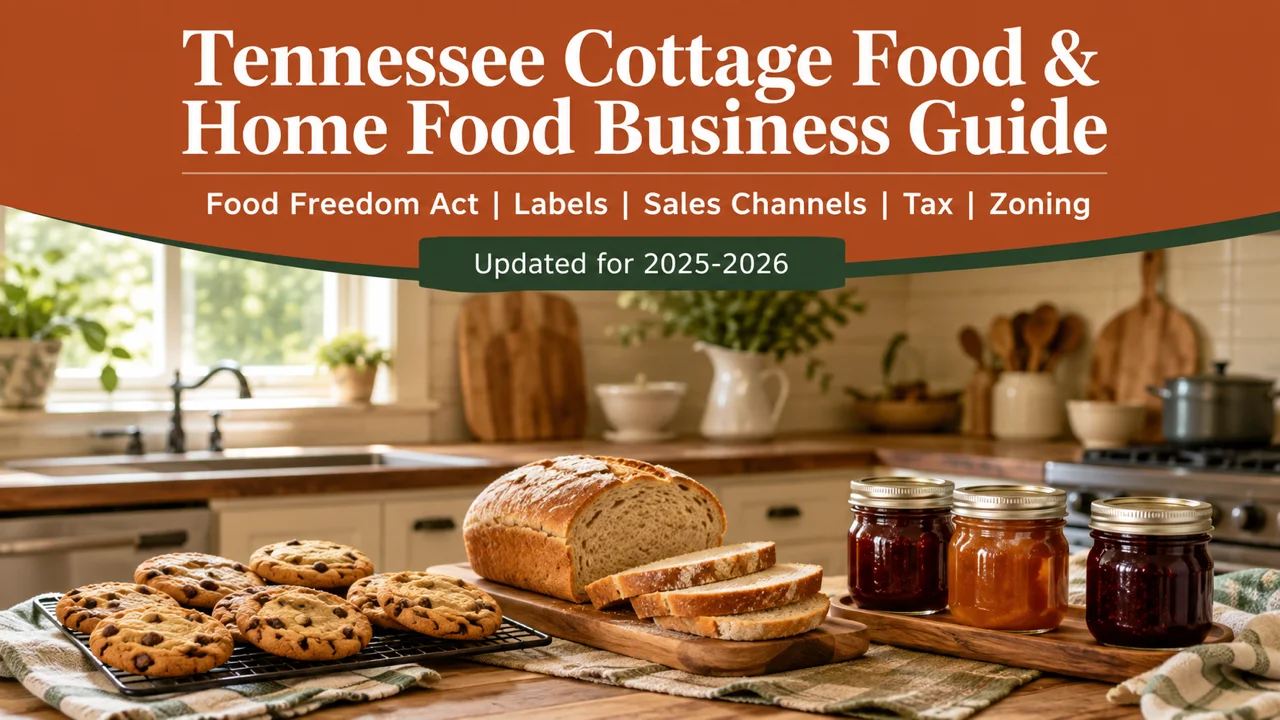Tennessee Food Business Guide — Home Kitchen to Legal Sales