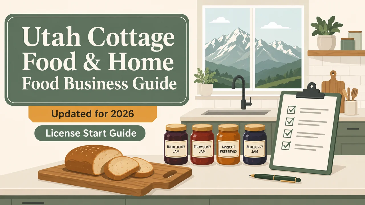 Utah Food Business License — Start Selling From Home