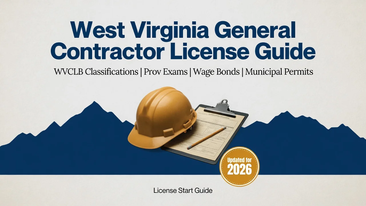 West Virginia Contractor License Guide — Every Agency, One Roadmap