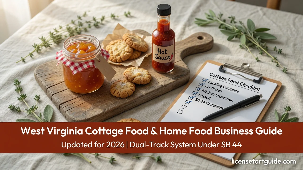 West Virginia Home Food Business Guide — Cottage Food to Commercial